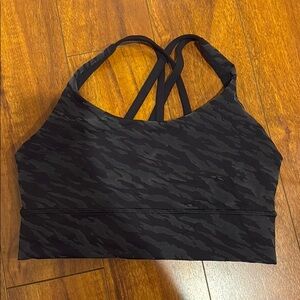 Lululemon black sports bra